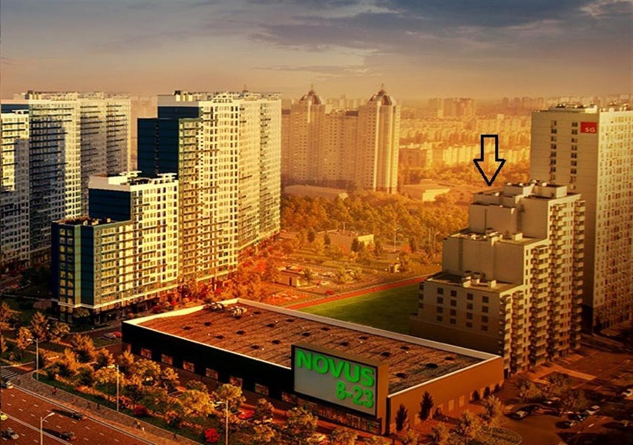 Посуточная Аренда Квартиры М. Левобережная Kyiv Exterior foto